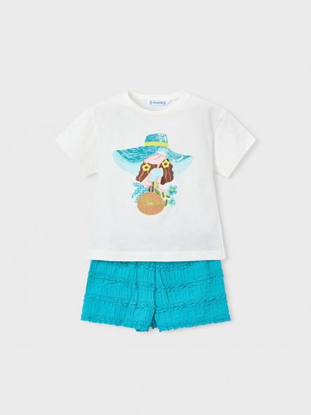 Mayoral Conjunto Short Punto Fantasia 26-03231-074 Pacifico [1]