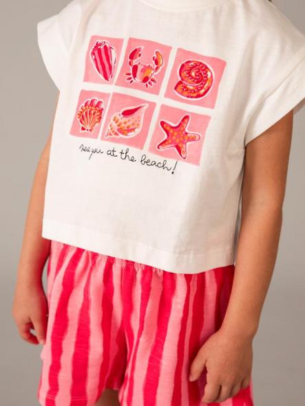 Mayoral Conjunto Short Felpa flame 26-03234-080 Amapola [1]