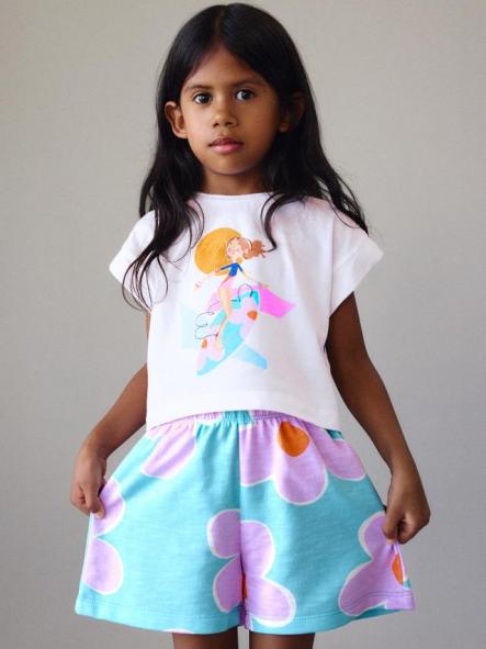 Mayoral Conjunto Short Felpa flame 26-03234-081 Lilac