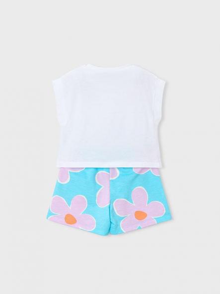 Mayoral Conjunto Short Felpa flame 26-03234-081 Lilac [3]