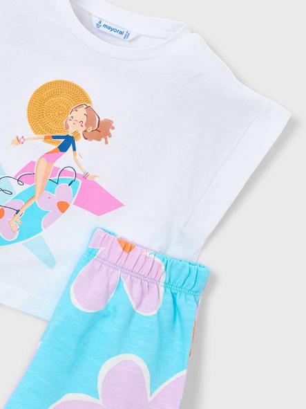 Mayoral Conjunto Short Felpa flame 26-03234-081 Lilac [4]