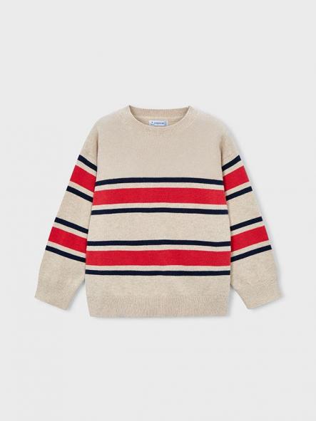 Mayoral Jersey Rayas 26-03378-020 Tomate [3]