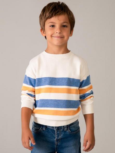 Mayoral Jersey Rayas 26-03378-021 Peach