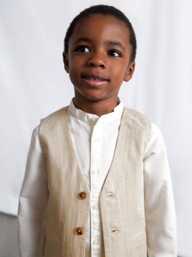 Mayoral Chaleco Lino Suiting 26-03379-024 Avena