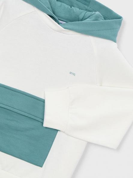 Mayoral Pullover Combinado 26-03433-067 Nata-Alga [2]