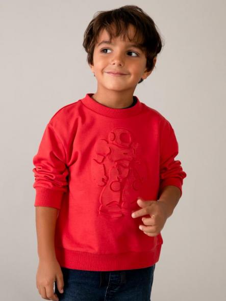 Mayoral Pullover Sin Capucha 26-03434-032 Tomate