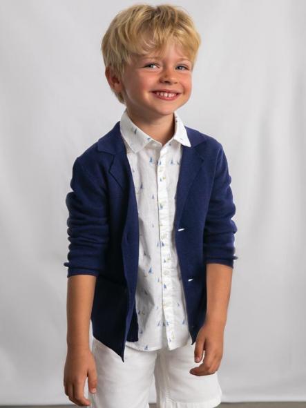 Mayoral Chaqueta tricot 26-03436-071 Marino