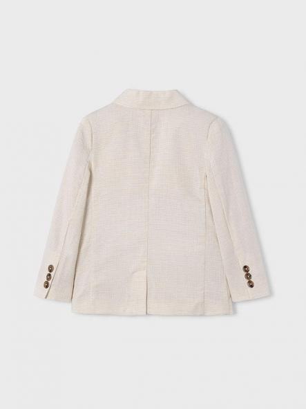 Mayoral Chaqueta Lino Suiting 26-03437-047 Avena Cuad [3]