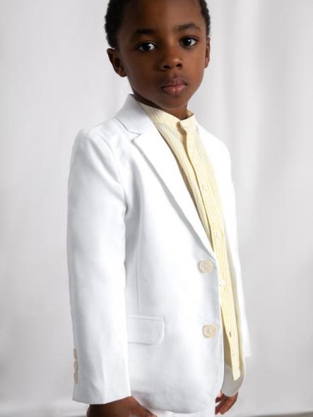 Mayoral Chaqueta Lino Suiting 26-03437-048 Blanco