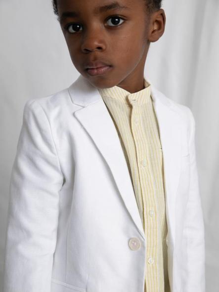 Mayoral Chaqueta Lino Suiting 26-03437-048 Blanco [1]