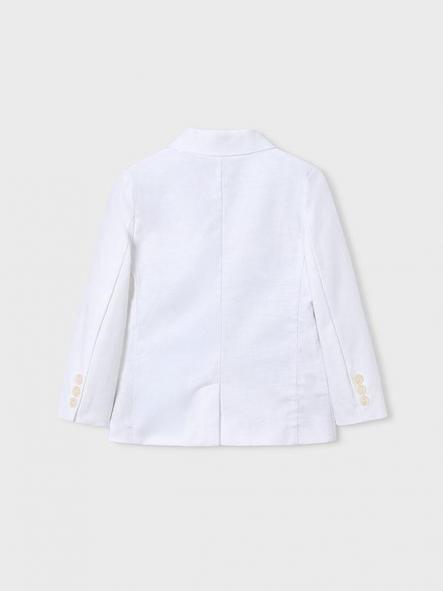Mayoral Chaqueta Lino Suiting 26-03437-048 Blanco [4]