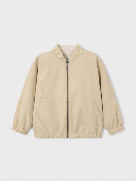 Mayoral Cortavientos Reversible lino 26-03444-047 Avena Cuad [3]