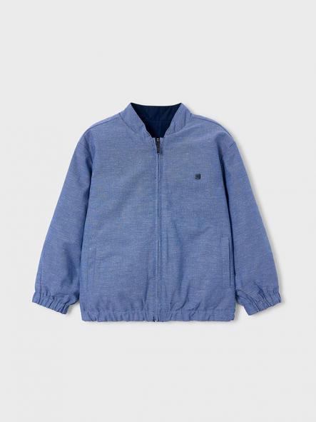 Mayoral Cortavientos Reversible lino 26-03444-048 Añil [1]