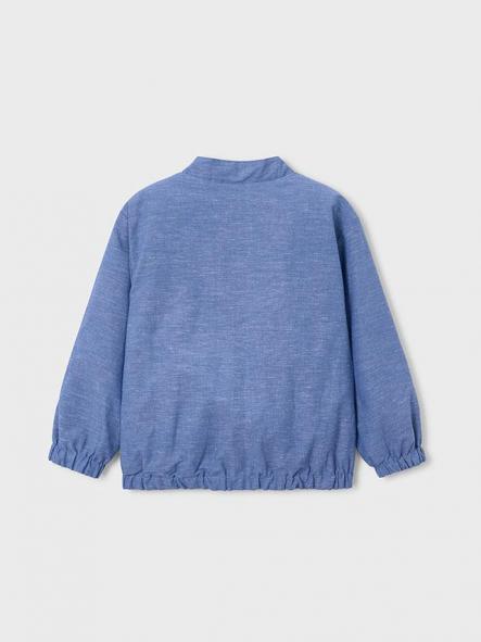 Mayoral Cortavientos Reversible lino 26-03444-048 Añil [2]