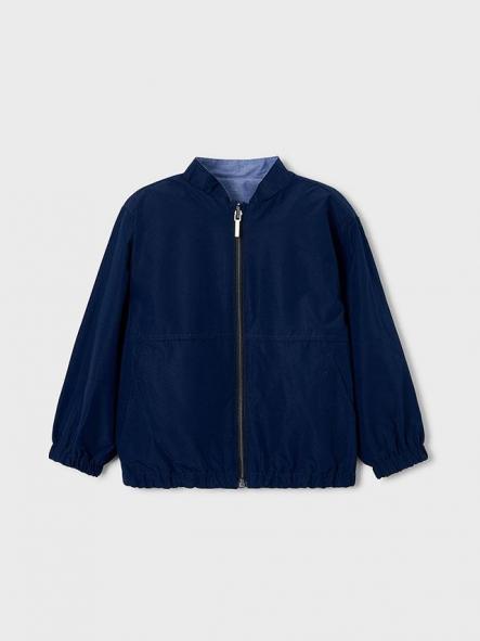 Mayoral Cortavientos Reversible lino 26-03444-048 Añil [3]