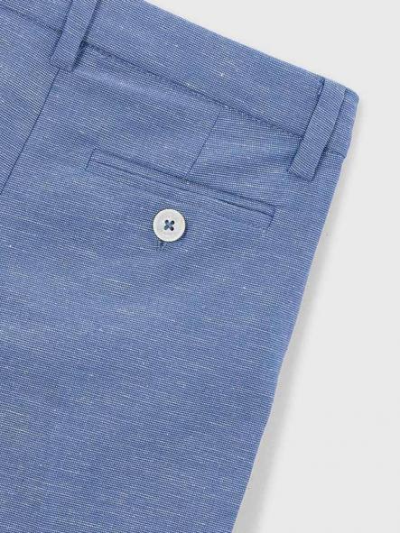 Mayoral Pantalon Lino Suiting 26-03574-065 Añil [2]