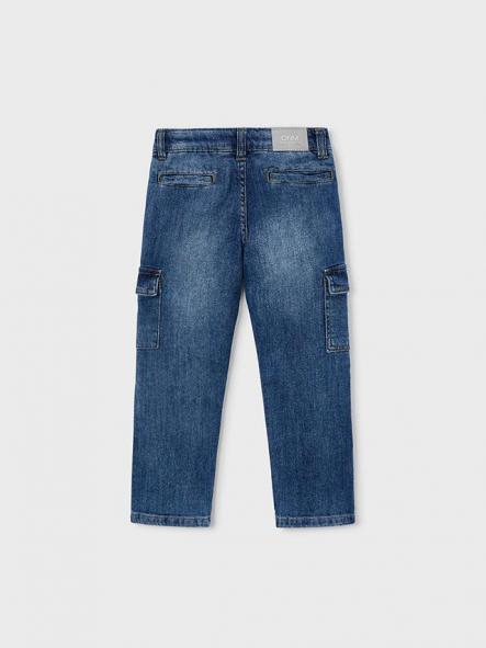 Mayoral Pantalon Denim Cargo 26-03578-092 Medio [1]
