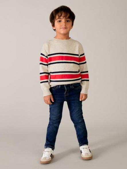 Mayoral Pantalón Soft Denim 5b 26-03581-055 Oscuro