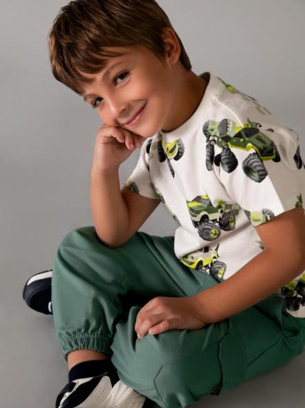 Mayoral Pantalon Combinado 26-03582-014 Verde