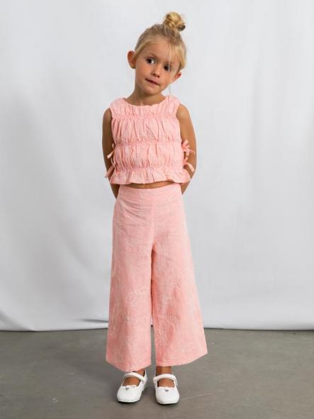 Mayoral Conjunto Pantalon Largo Bordado 26-03592-077 Blossom