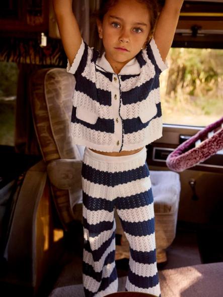 Mayoral Conjunto Pantalon Largo Tricot 26-03595-066 Porcelana