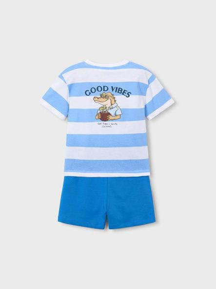 Mayoral Conjunto Punto "Good Vibes" 26-03602-24 Celeste [1]