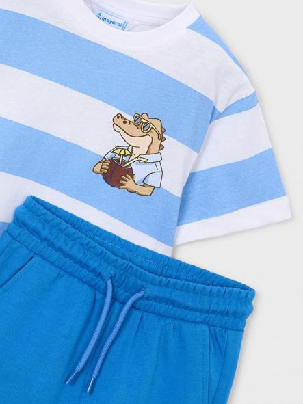 Mayoral Conjunto Punto "Good Vibes" 26-03602-24 Celeste [2]