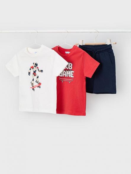 Mayoral Conjunto Punto Robot 26-03604-033 Tomate