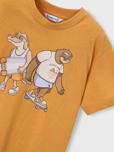 Mayoral Conjunto Punto 2 Camisetas 26-03609-057 Peach [3]