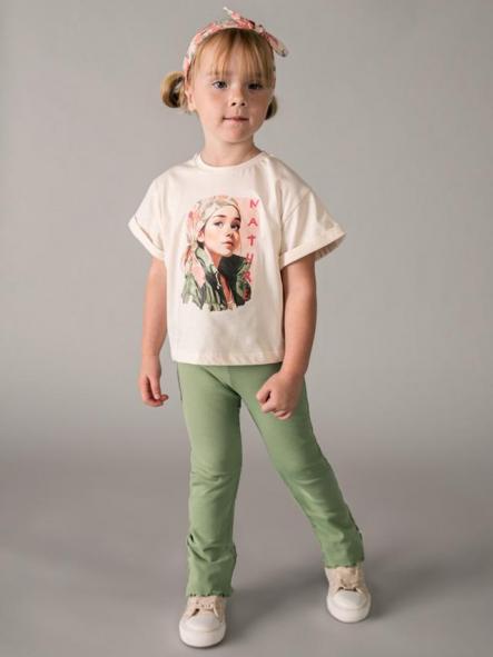 Mayoral Leggins Flare Canale 26-03720-074 Musgo [1]