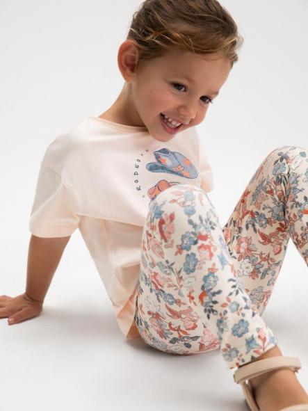 Mayoral Conjunto Leggings Estampado 26-03727-037 Salmon