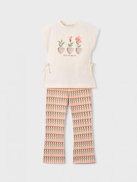 Mayoral Conjunto Leggings Flare 26-03728-059 Mandarina [3]