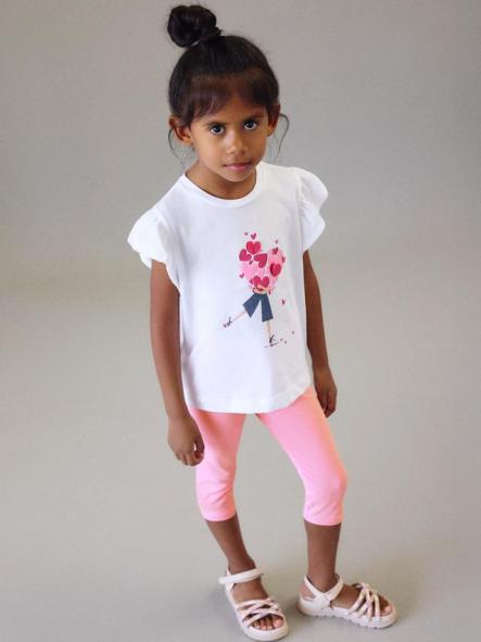 Mayoral Conjunto Leggins 2 pantalones 26-03729-010 Petalo