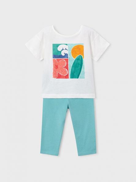 Mayoral Conjunto Leggings Corto 26-03732-054 Oasis