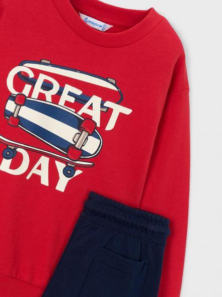 Mayoral Chandal Pullover 26-03882-067 Tomate [2]