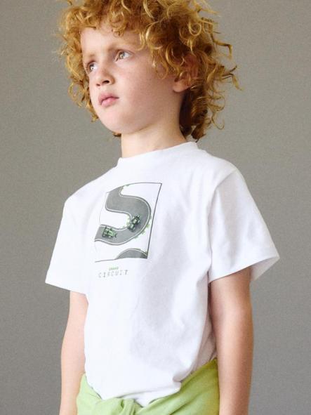 Mayoral Chandal 3 piezas con camiseta 26-03884-070 Citric [1]