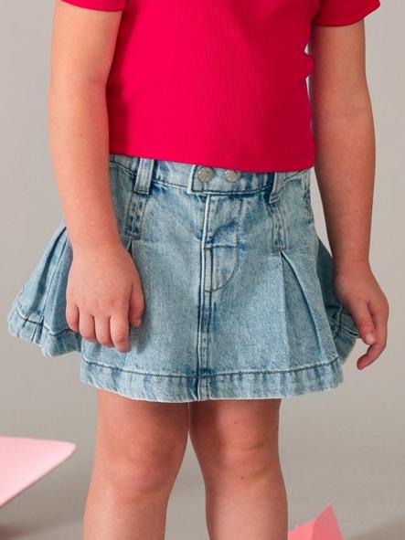 Mayoral Falda Denim Fluido 26-03905-026 Claro [1]