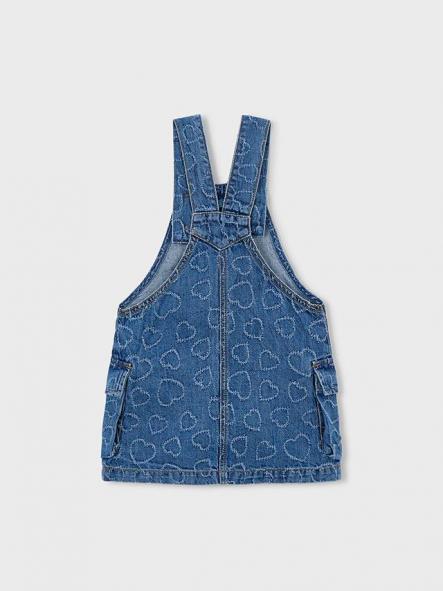 Mayoral falda Peto Denim Fluido 26-03910-078 Corazon [2]