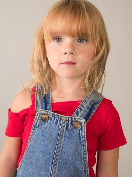 Mayoral falda Peto Denim Fluido 26-03910-079 Medio