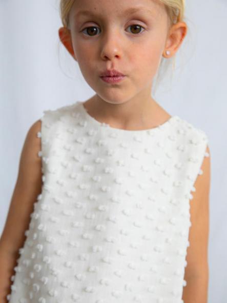 Mayoral Vestido Plumeti 26-03911-026 Hueso [1]