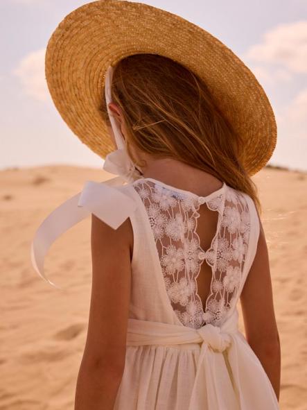 Mayoral Vestido Puntillas 26-03914-042 Crudo [1]