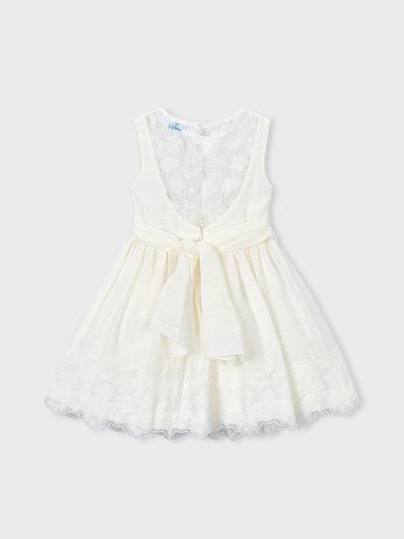 Mayoral Vestido Puntillas 26-03914-042 Crudo [3]