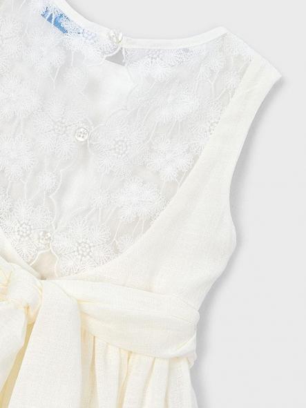 Mayoral Vestido Puntillas 26-03914-042 Crudo [4]