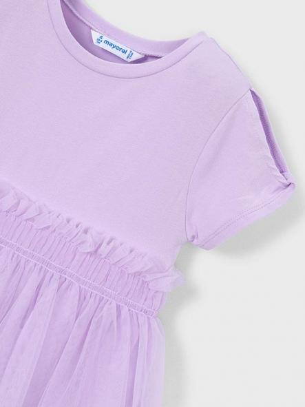 Mayoral Vestido Combinado 26-03915-070 Malva [4]