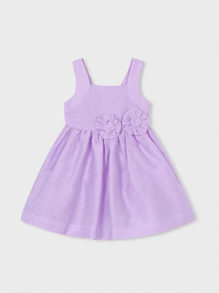Mayoral Vestido Lino 26-03916-075 Malva [2]