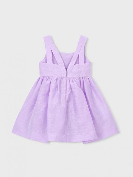 Mayoral Vestido Lino 26-03916-075 Malva [3]