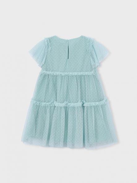 Mayoral Vestido Tul Plumeti 26-03917-080 Lago [4]
