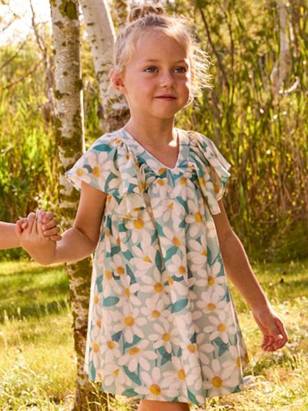 Mayoral Vestido Estampado 26-03918-073 Lago 