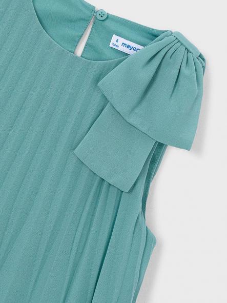 Mayoral Vestido Plisado 26-03920-085 Menta [3]
