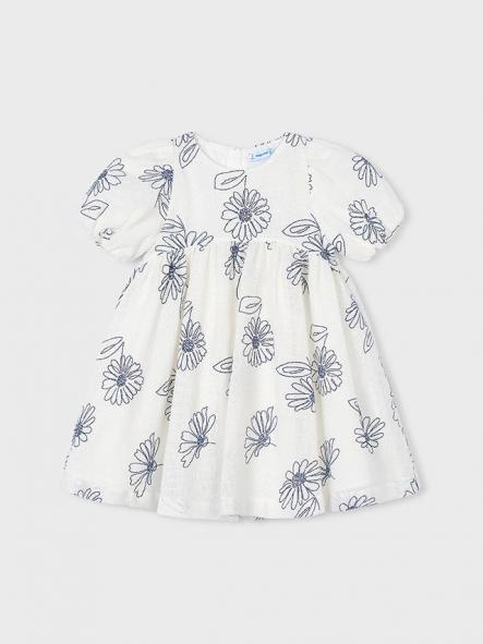 Mayoral Vestido Rustico Estampado 26-03921-090 Natural [3]